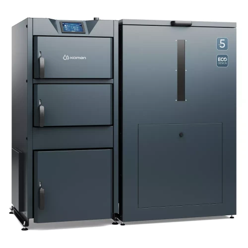 Kocioł peletowy KAMEN KomfortPell 10 kW Lewy KG komin góra palnik samoczyszczący Kamen Fenix klasa 5 ECODESIGN - podwyższony standard dotacja CZYSTE POWIETRZE.webp