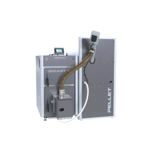 Kocioł peletowy DEFRO SMART EkoPell 24 klasa 5 ECODESIGN LEWY