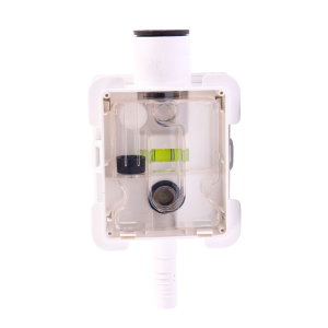 Syfon skroplin pionowy podtynkowy z kulką antyzapachową 