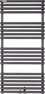 Grzejnik łazienkowy Forma Light SFL 659 W czarny mat