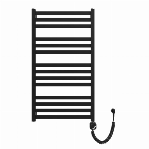 Grzejnik elektryczny VITALLE Loano E 9553 950 x 530 mm 403 W przyłącze 01 czarny mat.jpeg