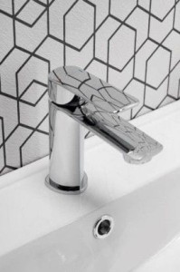 Bateria umywalkowa stojąca ARMATURA KRAKÓW AGAT chrom