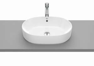 GAP umywalka ceramiczna nablatowa biała 