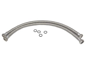 Wąż przyłączeniowy do zmiękczacza wody 2 sztuki DN 20/25 40 x 80 x 720 mm PN 10