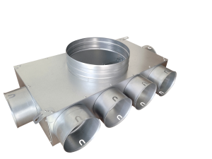 ROZDZIELACZ KĄTOWY JEDNORZĘDOWY 6/90/200 1+4+1