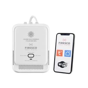 Czujnik gazu ziemnego z funkcją komunikacji JT-ZL2010W zasilanie 220-240V